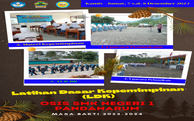 Kegiatan LDK OSIS SMKN 1 Pandanarum Masa Bakti 2023/ 2024
